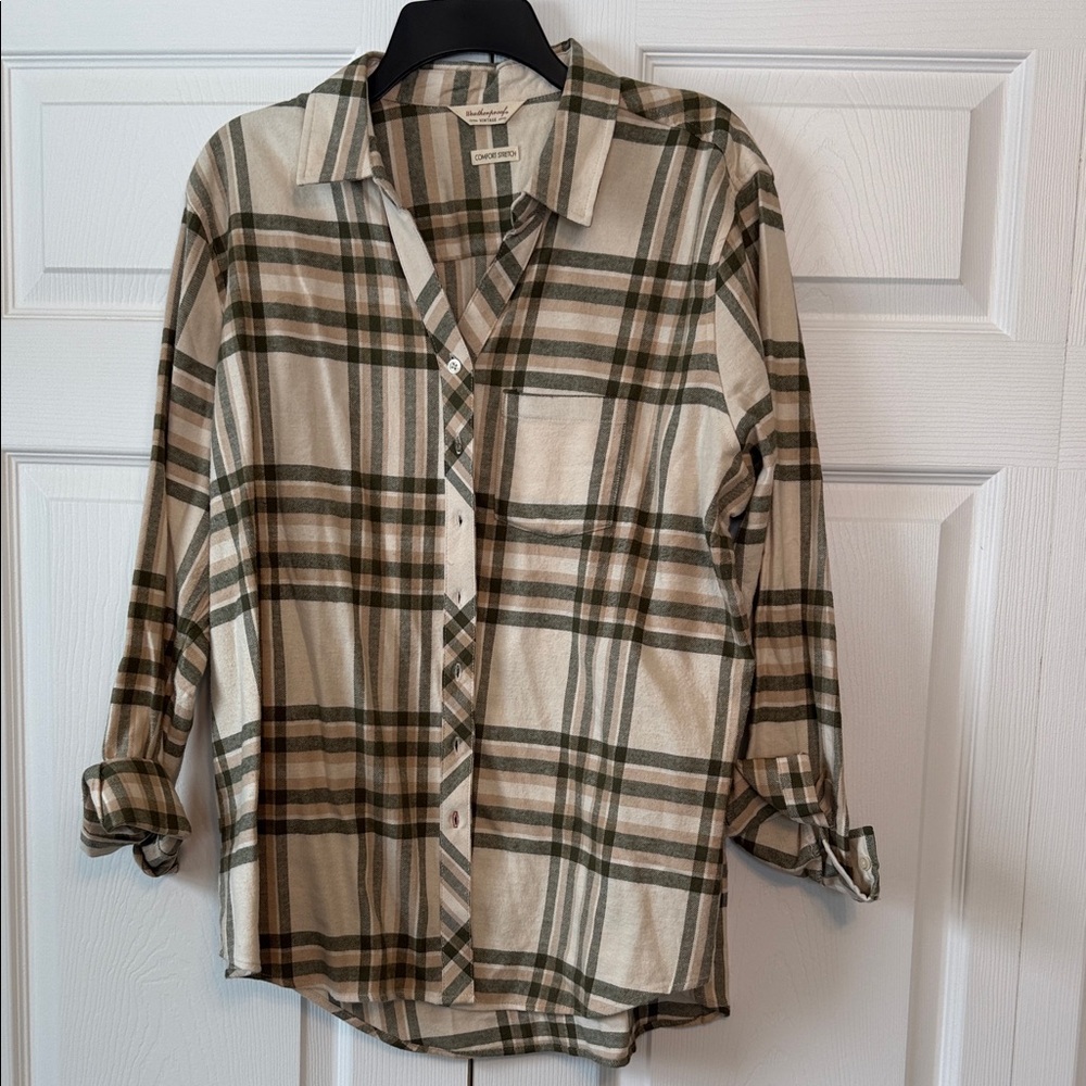 Flannel Blouse XL